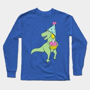 Birthday T-Rex Long Sleeve T-Shirt